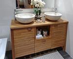 Mueble de baño Oporto madera teca