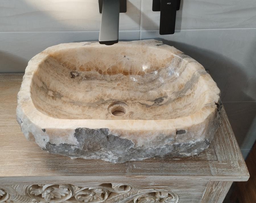 Lavabo de Onix natural